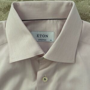 Eton made in Romania - 15.5 contemporary fit- like new!